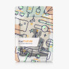 Kwmobile étui compatible avec amazon kindle paperblanc (2024)/colorsoft coque - étui à rabat magnétique tablette ereader similic