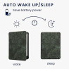 Kwmobile étui compatible avec amazon kindle paperblanc (2024)/colorsoft coque - étui à rabat magnétique tablette ereader similic