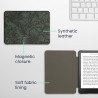 Kwmobile étui compatible avec amazon kindle paperblanc (2024)/colorsoft coque - étui à rabat magnétique tablette ereader similic