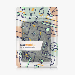 Kwmobile étui compatible avec amazon kindle paperblanc (2024)/colorsoft coque - étui à rabat magnétique tablette ereader similic