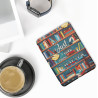 Kwmobile étui compatible avec amazon kindle paperblanc (2024)/colorsoft coque - étui à rabat magnétique tablette ereader similic