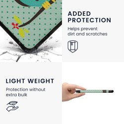 Kwmobile étui compatible avec amazon kindle paperblanc (2024)/colorsoft coque - étui à rabat magnétique tablette ereader similic