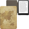 Kwmobile étui compatible avec amazon kindle paperblanc (2024)/colorsoft coque - étui à rabat magnétique tablette ereader similic
