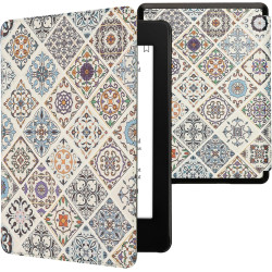 Kwmobile etui compatible avec kindle paperblanc 11e génération - étui à rabat magnétique tablette ereader similicuir pour kindle