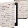 Kwmobile etui compatible avec kindle paperblanc 11e génération - étui à rabat magnétique tablette ereader similicuir pour kindle