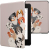 Kwmobile etui compatible avec kindle paperblanc 11e génération - étui à rabat magnétique tablette ereader similicuir pour kindle