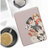 Kwmobile etui compatible avec kindle paperblanc 11e génération - étui à rabat magnétique tablette ereader similicuir pour kindle