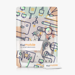Kwmobile etui compatible avec kindle paperblanc 11e génération - étui à rabat magnétique tablette ereader similicuir pour kindle