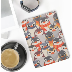 Kwmobile etui compatible avec kindle paperblanc 11e génération - étui à rabat magnétique tablette ereader similicuir pour kindle