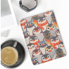 Kwmobile etui compatible avec kindle paperblanc 11e génération - étui à rabat magnétique tablette ereader similicuir pour kindle