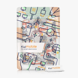 Kwmobile etui compatible avec kindle paperblanc 11e génération - étui à rabat magnétique tablette ereader similicuir pour kindle