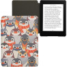 Kwmobile etui compatible avec kindle paperblanc 11e génération - étui à rabat magnétique tablette ereader similicuir pour kindle