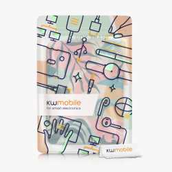 Kwmobile etui compatible avec kindle paperblanc 11e génération - étui à rabat magnétique tablette ereader similicuir pour kindle