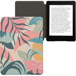 Kwmobile etui compatible avec kindle paperblanc 11e génération - étui à rabat magnétique tablette ereader similicuir pour kindle
