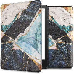 Kwmobile etui compatible avec kindle paperblanc 11e génération - étui à rabat magnétique tablette ereader similicuir pour kindle