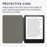 Kwmobile etui compatible avec kindle paperblanc 11e génération - étui à rabat magnétique tablette ereader similicuir pour kindle