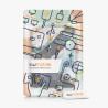 Kwmobile etui compatible avec kindle paperblanc 11e génération - étui à rabat magnétique tablette ereader similicuir pour kindle