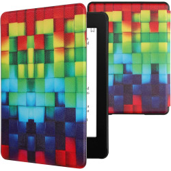 Kwmobile etui compatible avec kindle paperblanc 11e génération - étui à rabat magnétique tablette ereader similicuir pour kindle