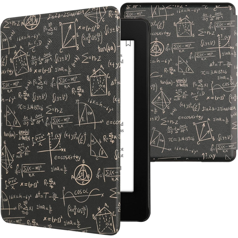 Kwmobile etui compatible avec kindle paperblanc 11e génération - étui à rabat magnétique tablette ereader similicuir pour kindle