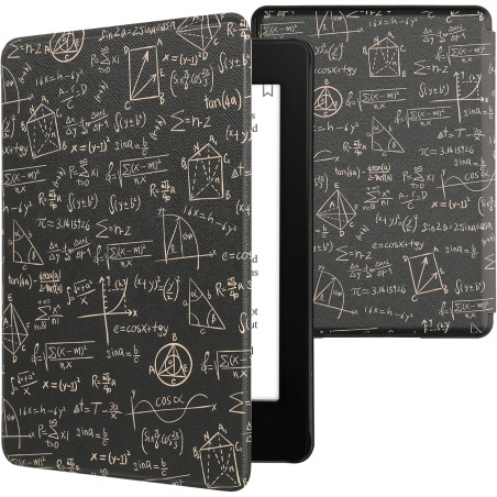 Kwmobile etui compatible avec kindle paperblanc 11e génération - étui à rabat magnétique tablette ereader similicuir pour kindle