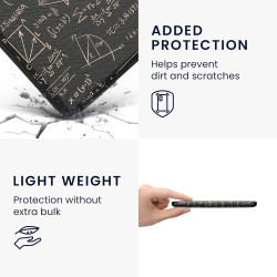 Kwmobile etui compatible avec kindle paperblanc 11e génération - étui à rabat magnétique tablette ereader similicuir pour kindle