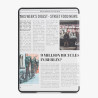 Kwmobile etui compatible avec kindle paperblanc 11e génération - étui à rabat magnétique tablette ereader similicuir pour kindle