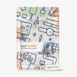 Kwmobile etui compatible avec kindle paperblanc 11e génération - étui à rabat magnétique tablette ereader similicuir pour kindle