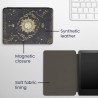 Kwmobile etui compatible avec kindle paperblanc 11e génération - étui à rabat magnétique tablette ereader similicuir pour kindle