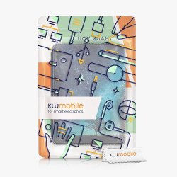 Kwmobile etui compatible avec kindle paperblanc 11e génération - étui à rabat magnétique tablette ereader similicuir pour kindle