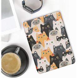 Kwmobile etui compatible avec kindle paperblanc 11e génération - étui à rabat magnétique tablette ereader similicuir pour kindle