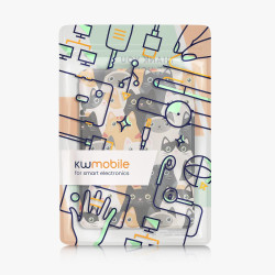 Kwmobile etui compatible avec kindle paperblanc 11e génération - étui à rabat magnétique tablette ereader similicuir pour kindle