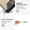 Kwmobile etui compatible avec kindle paperblanc 11e génération - étui à rabat magnétique tablette ereader similicuir pour kindle