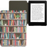 Kwmobile etui compatible avec kindle paperblanc 11e génération - étui à rabat magnétique tablette ereader similicuir pour kindle