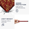 Kwmobile etui compatible avec kindle paperblanc 11e génération - étui à rabat magnétique tablette ereader similicuir pour kindle