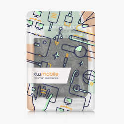 kwmobile Étui Compatible avec Kobo Libra Colour Coque - Étui à Rabat magnétique Tablette eReader Similicuir avec Sangle - Vert
