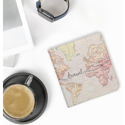 kwmobile Étui Compatible avec Kobo Libra Colour Coque - Étui à Rabat magnétique Tablette eReader Similicuir avec Sangle - Noir-M