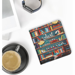 kwmobile Étui Compatible avec Kobo Libra Colour Coque - Étui à Rabat magnétique Tablette eReader Similicuir avec Sangle - Multic