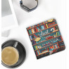 kwmobile Étui Compatible avec Kobo Libra Colour Coque - Étui à Rabat magnétique Tablette eReader Similicuir avec Sangle - Multic