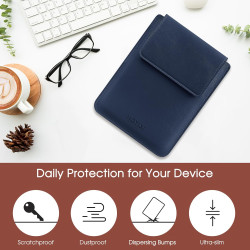 Hoyixi housse universelle pour 6,8 pouces kobo/voyaga/pocketbook/tolino e-book reader compatible 7" kindle paperblanc 2024/6.8" 