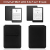 Hoyixi housse universelle pour 6,8 pouces kobo/voyaga/pocketbook/tolino e-book reader compatible 7" kindle paperblanc 2024/6.8" 
