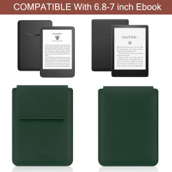 Hoyixi housse universelle pour 6,8 pouces kobo/voyaga/pocketbook/tolino e-book reader compatible 7" kindle paperblanc 2024/6.8" 