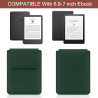 Hoyixi housse universelle pour 6,8 pouces kobo/voyaga/pocketbook/tolino e-book reader compatible 7" kindle paperblanc 2024/6.8" 