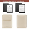Hoyixi housse universel pour 6 inch e-book reader compatible 6" kindle 2025-2012/6" all-new kindle/kobo/tolino,6" ereader étui p