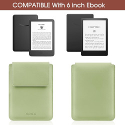 HoYiXi Housse Universel pour 6 inch E-Book Reader Compatible 6" Kindle 2025-2012/6" All-New Kindle/Kobo/Tolino,6" EReader Étui P