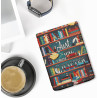 kwmobile Étui Compatible avec Pocketbook InkPad 4 / Color 3 / Color 2 Coque - Étui à Rabat magnétique Tablette eReader Similicui