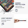kwmobile Étui Compatible avec Pocketbook InkPad 4 / Color 3 / Color 2 Coque - Étui à Rabat magnétique Tablette eReader Similicui