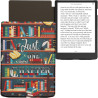kwmobile Étui Compatible avec Pocketbook InkPad 4 / Color 3 / Color 2 Coque - Étui à Rabat magnétique Tablette eReader Similicui