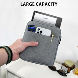 MyGadget Pochette Nylon pour Tablette jusqu'à 7 Pouces - Protection pour 17 x 14,5 cm - ex. Kindle Oasis 9e & 10e Génération - G