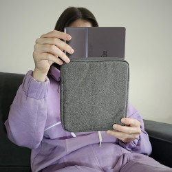MyGadget Pochette Nylon pour Tablette jusqu'à 7 Pouces - Protection pour 17 x 14,5 cm - ex. Kindle Oasis 9e & 10e Génération - G