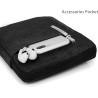 MyGadget Pochette Nylon pour Tablette jusqu'à 7 Pouces - Protection pour 17 x 14,5 cm - ex. Kindle Oasis 9e & 10e Génération - N